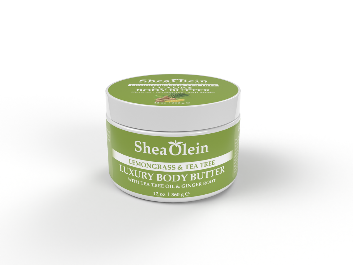 Lemongrass & Tea Tree Luxury Body Butter 12oz
