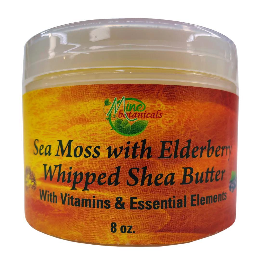 Sea Moss With Elderberry Whipped Shea Butter 8oz