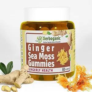 Ginger Sea Moss Gummies - 60 Gummies