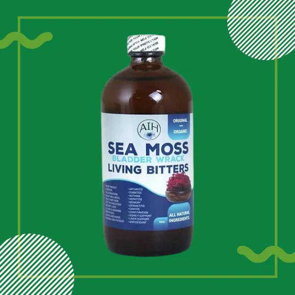 Sea Moss with Bladder Wrack Living Bitters 16oz