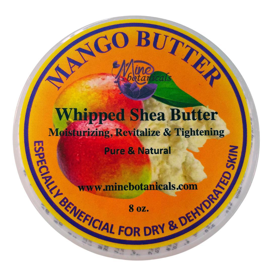 Mango Butter Whipped Shea Butter 8oz