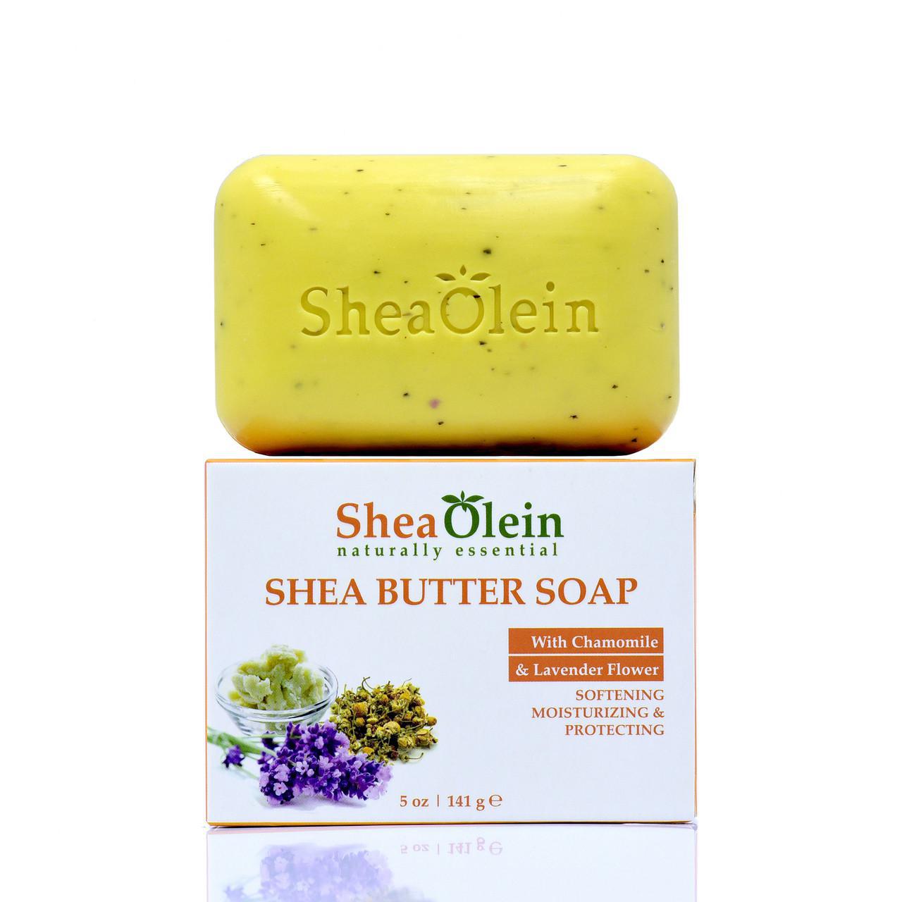 Shea Butter Soap With Chamomile & Lavender Flower 5oz