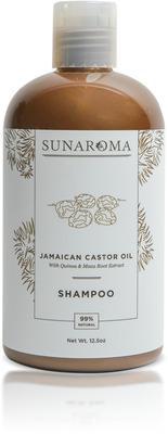 Sunaroma Jamaican Castor Oil Shampoo with Quinoa & Maca Root Extract 12.5oz