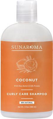 Sunaroma Coconut Curly Care Shampoo with Shea Butter &amp; Silk Protein 12.5oz