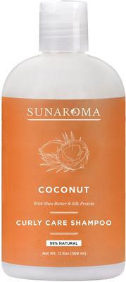 Sunaroma Coconut Curly Care Shampoo with Shea Butter & Silk Protein 12.5oz