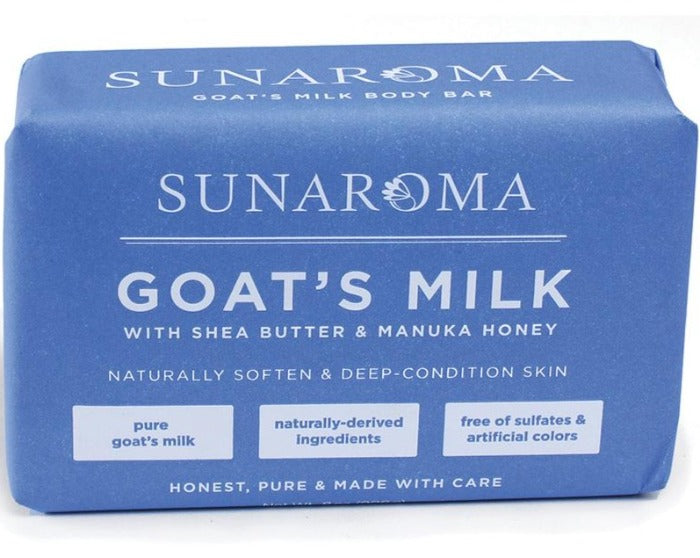 Sunaroma Goat&#39;s Milk Soap 8oz