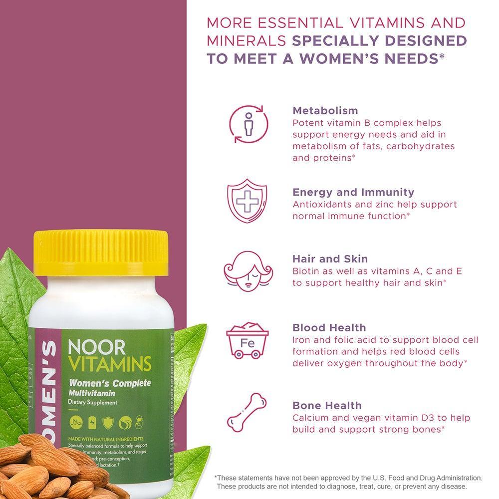 Women&#39;s Vegan Complete Multivitamin - 60 Tablets