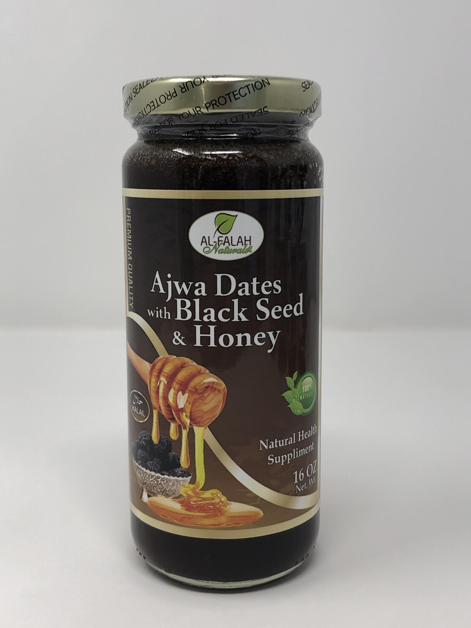 Ajwa Dates With Black Seed & Honey 16oz