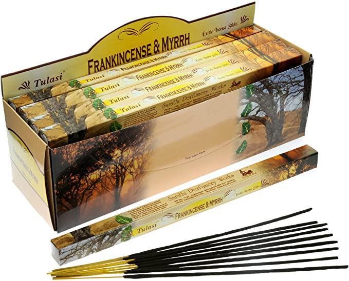 Tulasi Frankincense & Myrrh Incense Sticks