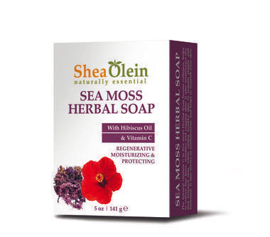 Sea Moss Herbal Soap With Hibiscus Oil & Vitamin C 5oz