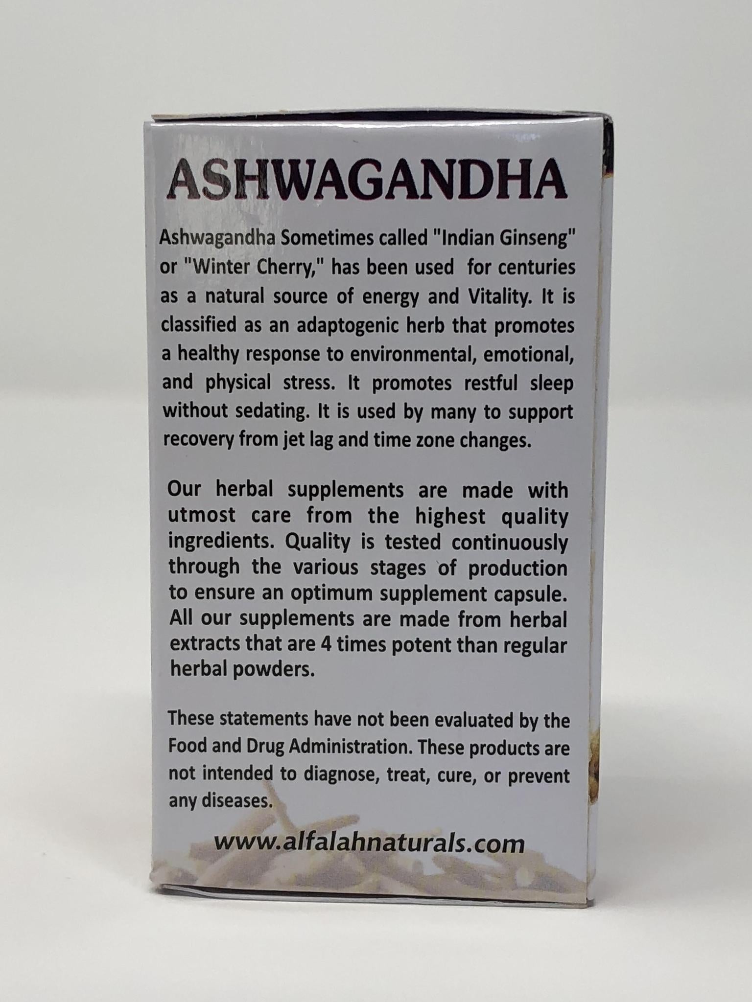 Ashwagandha Premium Extract Capsules 500 MG - 60 Vege Capsules