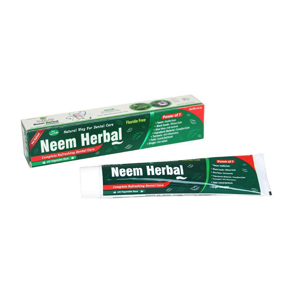 Neem Herbal Toothpaste with Xylitol by Al-Falah Naturals 6.5oz