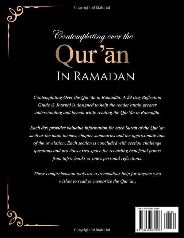 Contemplating Over The Qur'ān In Ramadan