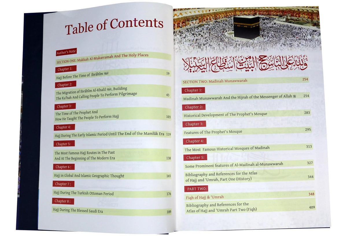Atlas Of Hajj &amp; Umrah - Makkah Al-Mukarramah &amp; The Holy Places - History &amp; Fiqh