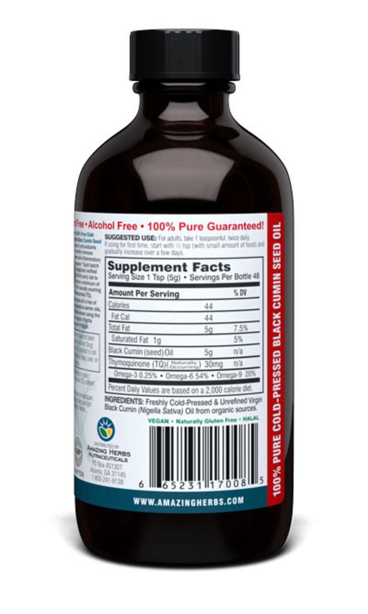 EGYPTIAN Black Seed Oil 8oz