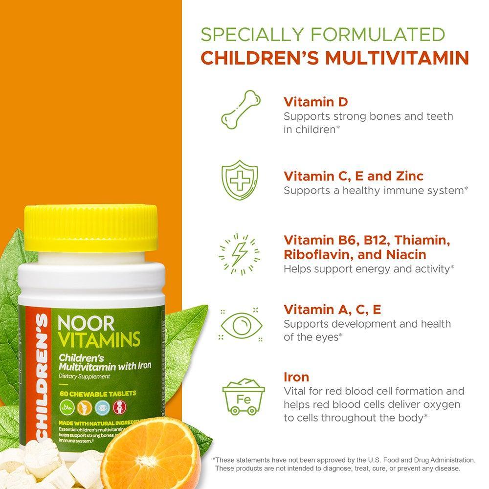 Children&#39;s Chewable Multivitamin - 60 Chewable Tablets