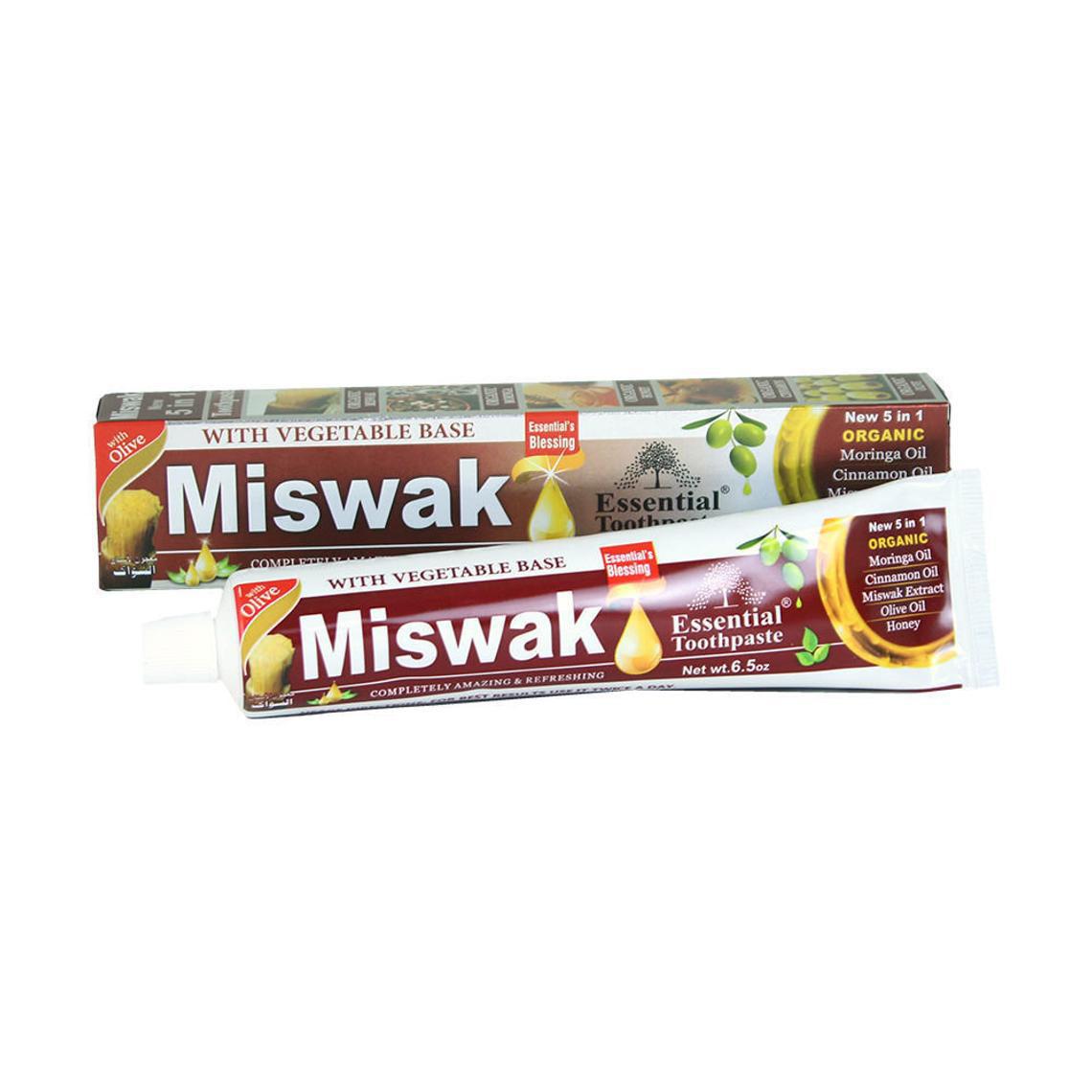 Essential&#39;s Blessing Miswak 5 in 1 Organic Toothpaste 6.5oz