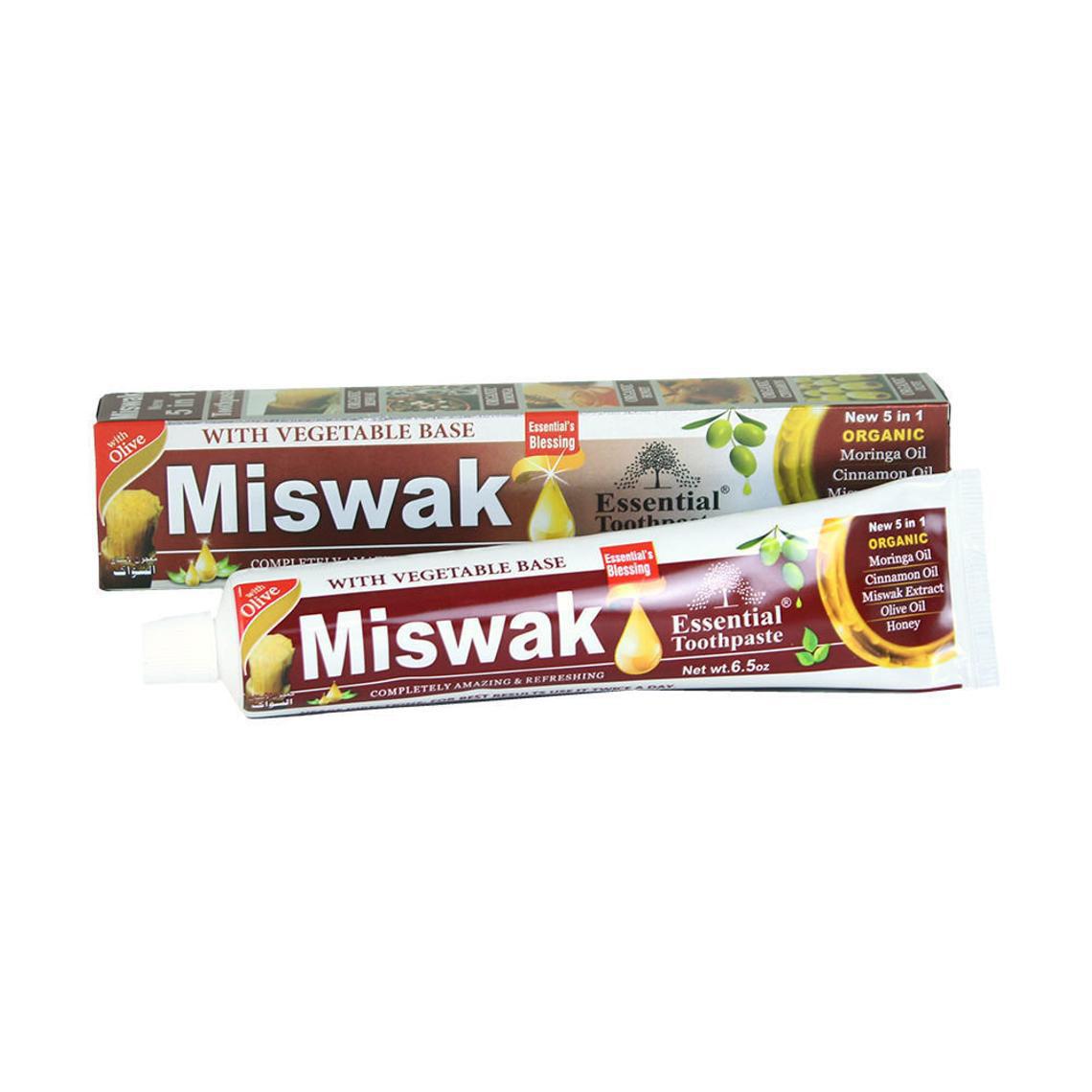 Essential's Blessing Miswak 5 in 1 Organic Toothpaste 6.5oz