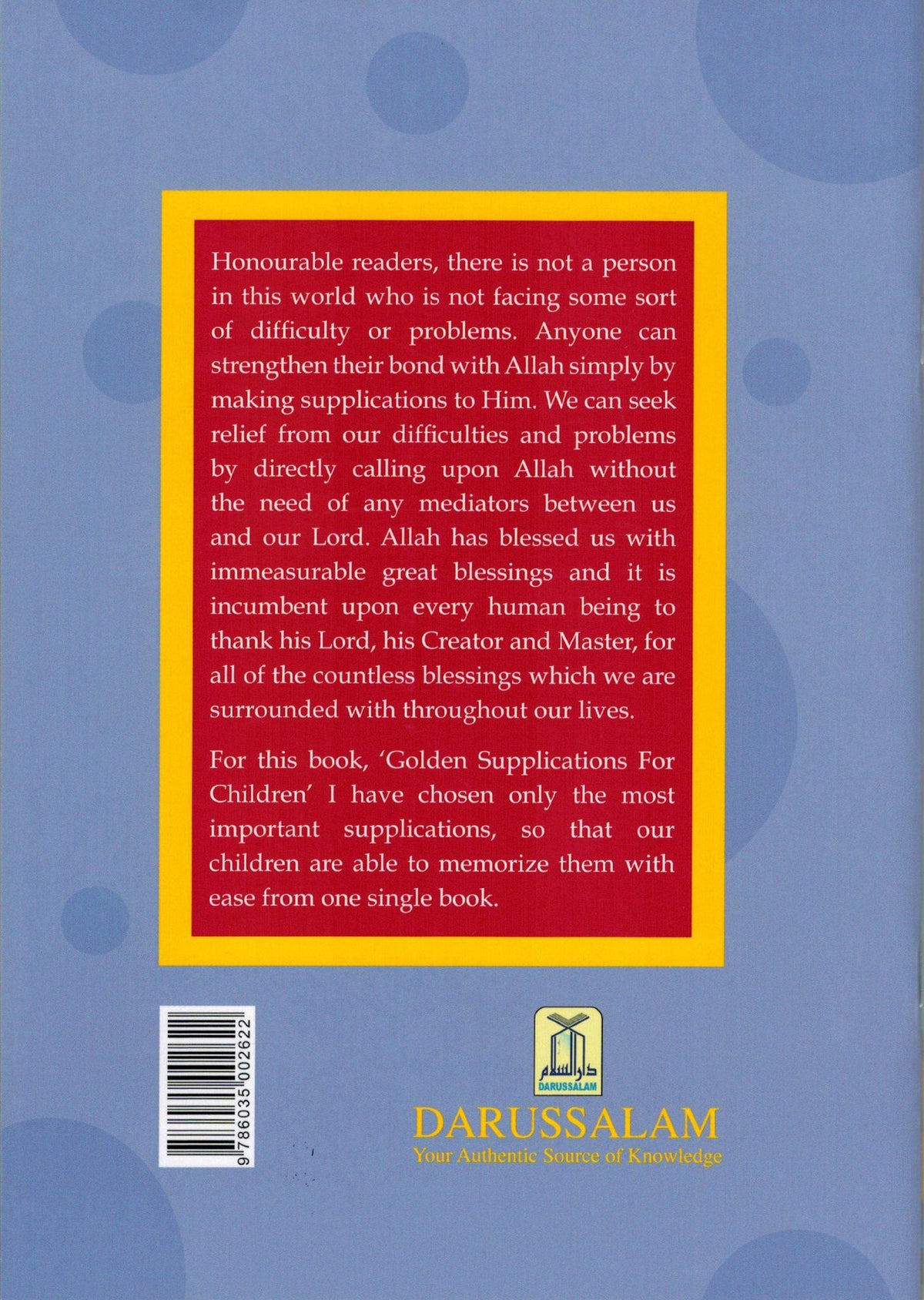 Golden Supplications For Children