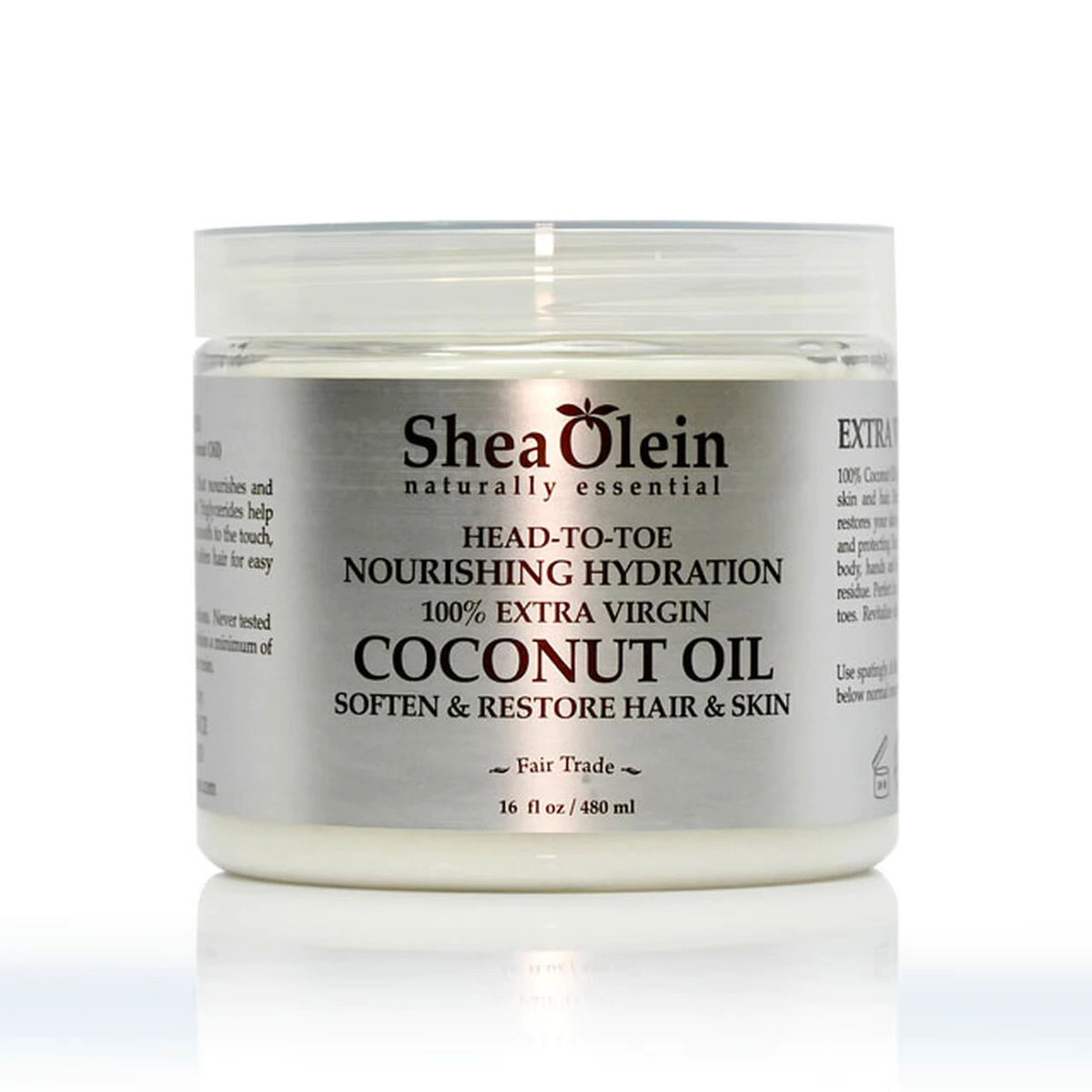 100% Extra Virgin Coconut Oil 16oz