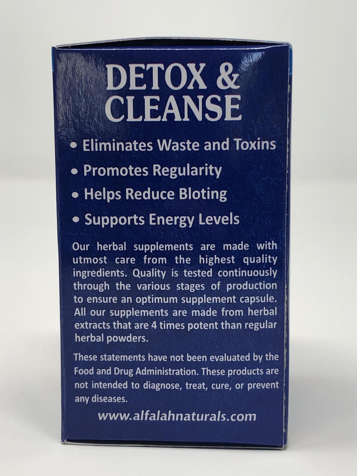 Detox &amp; Cleanse Premium Extract Capsules 500 MG - 60 Vege Capsules