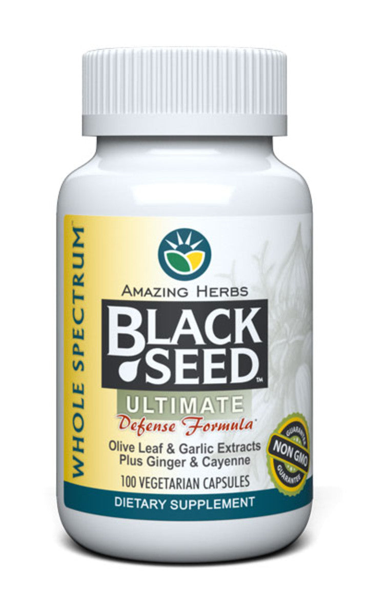 Whole Spectrum Black Seed ULTIMATE Defense Formula (100 Vegetarian Capsules)