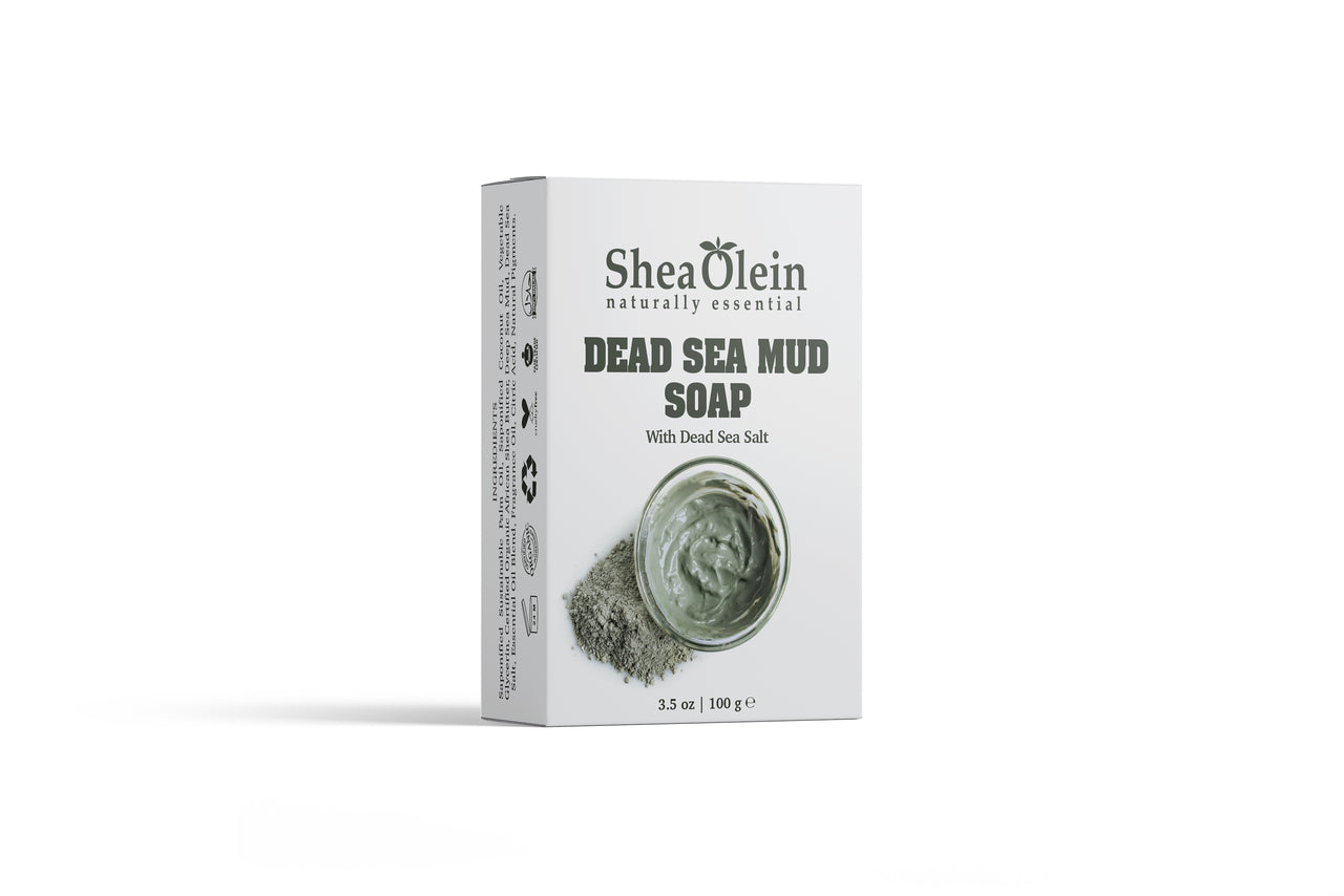 Dead Sea Mud Soap with Dead Sea Salt 3.5oz