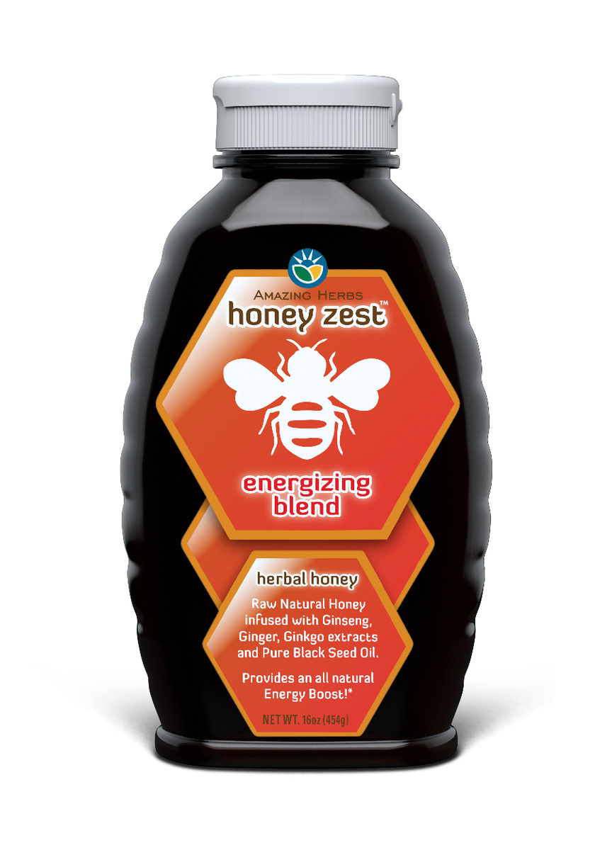 HoneyZest Energizing Blend 16oz