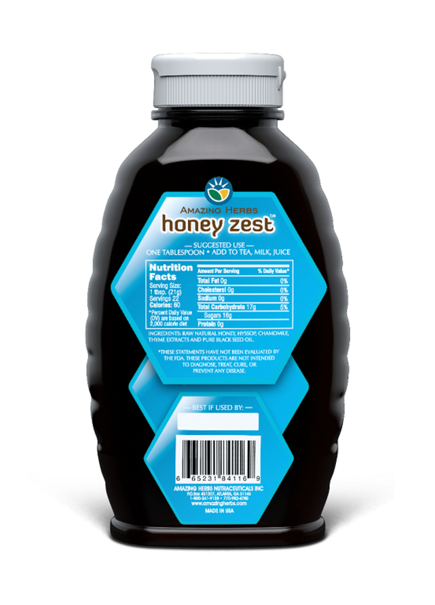 HoneyZest Soothing Blend 16oz