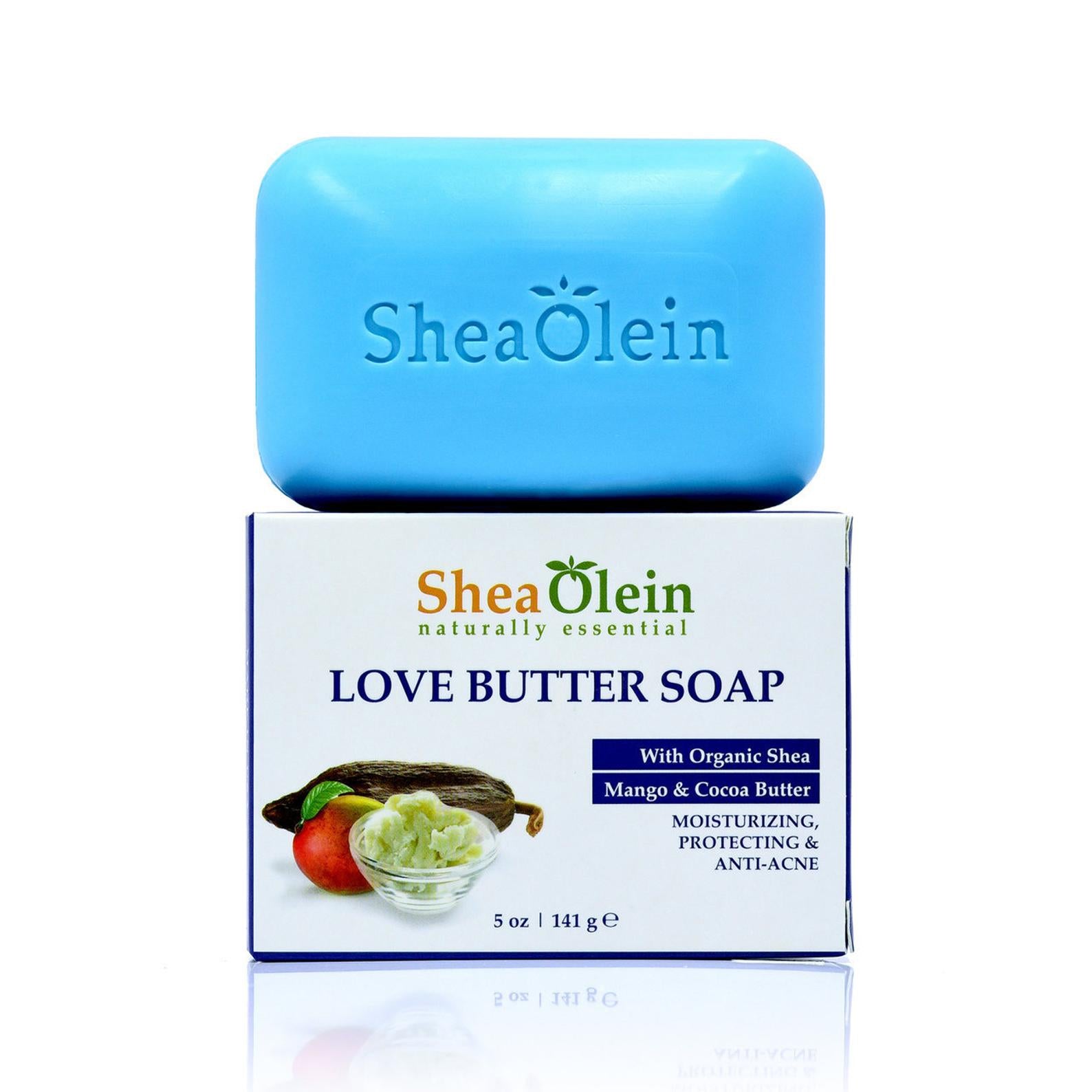 Love Butter Soap with Organic Shea, Mango & Cocoa Butter 5oz