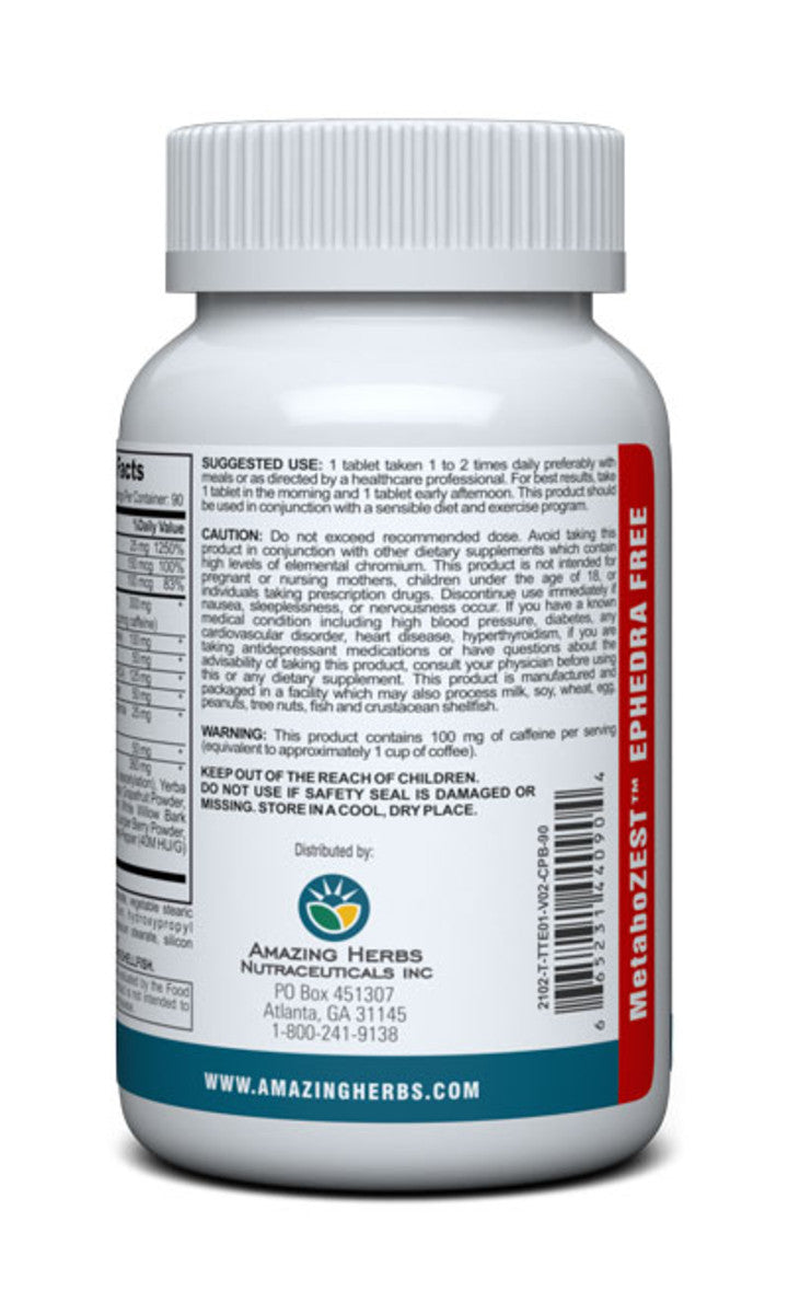 MetaboZEST EF Weight Loss/Energy