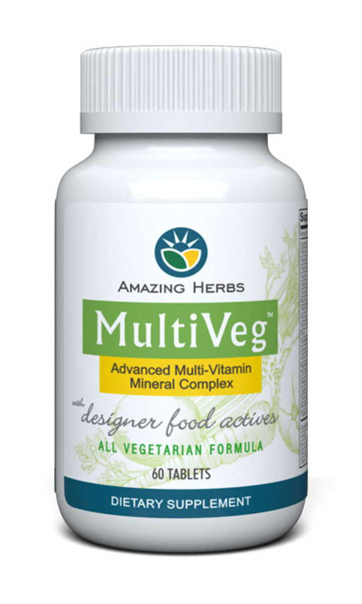Multi-Veg - Advanced Multi-Vitamin Mineral Complex (60 Tablets)