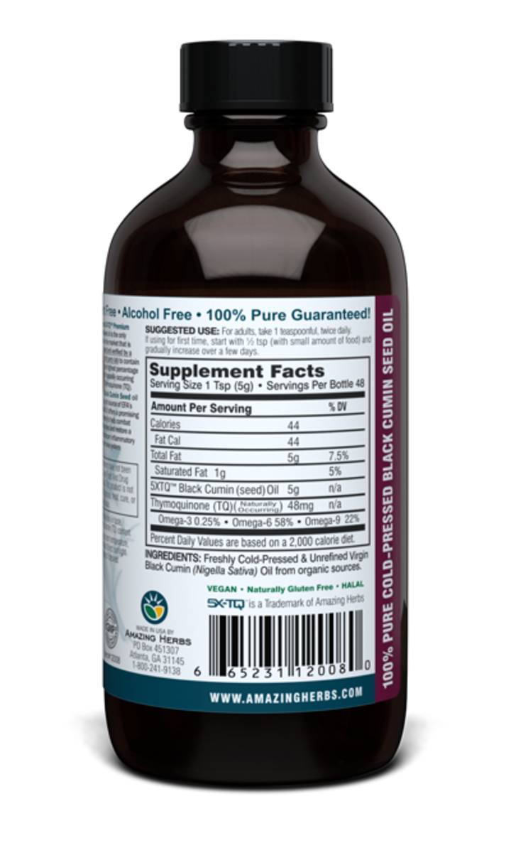 PREMIUM Black Seed Oil 8oz