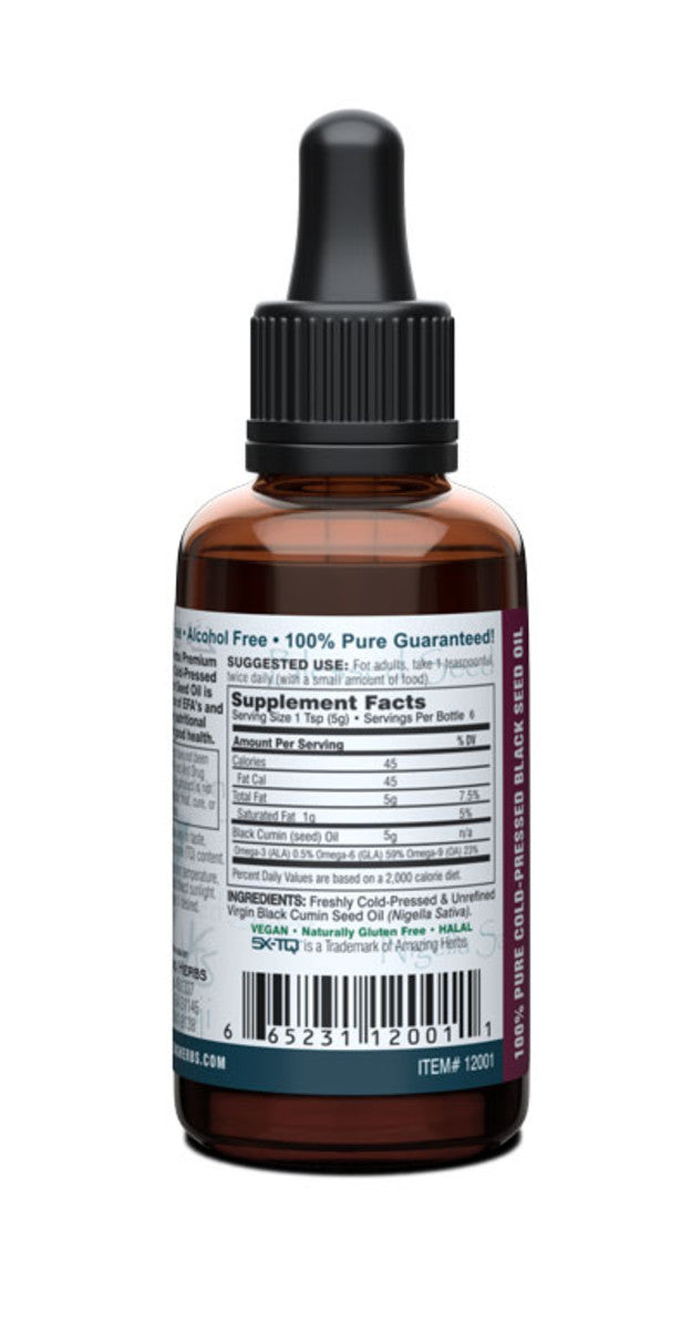 PREMIUM Black Seed Oil 1oz