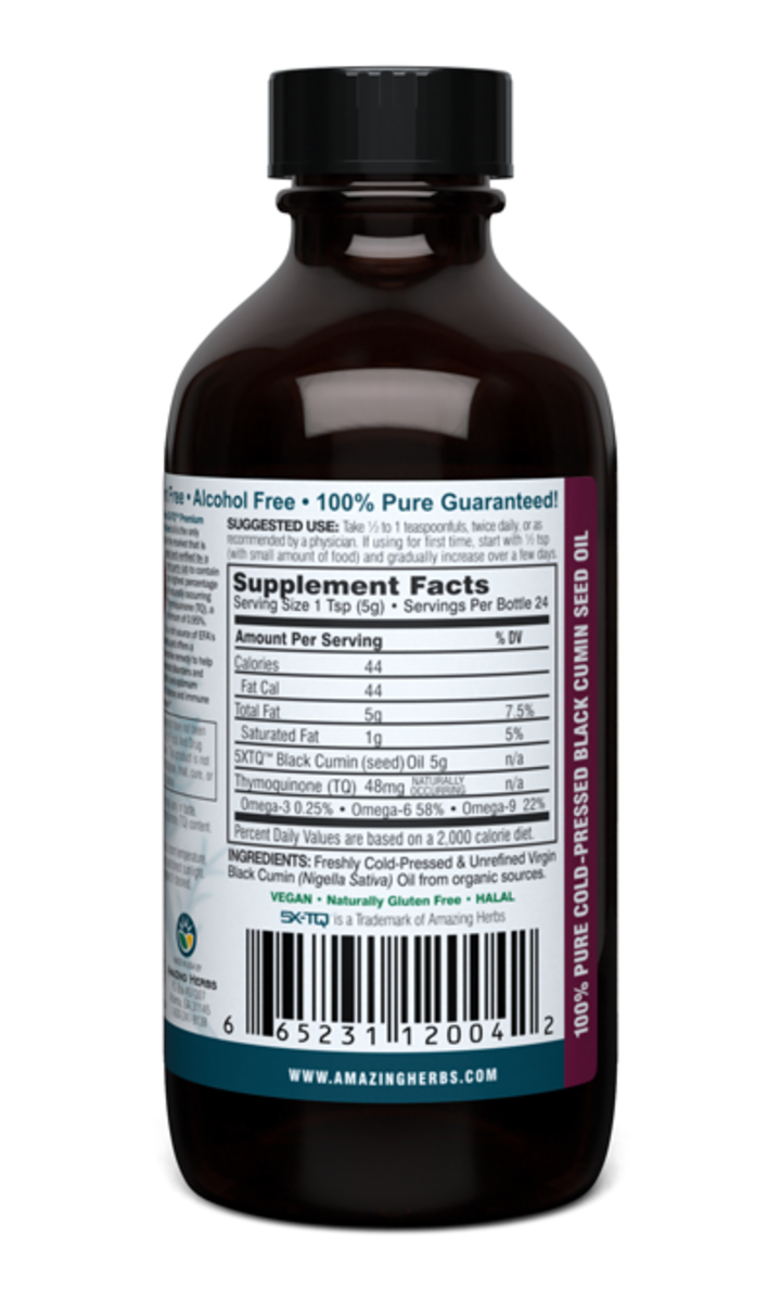 PREMIUM Black Seed Oil 4oz