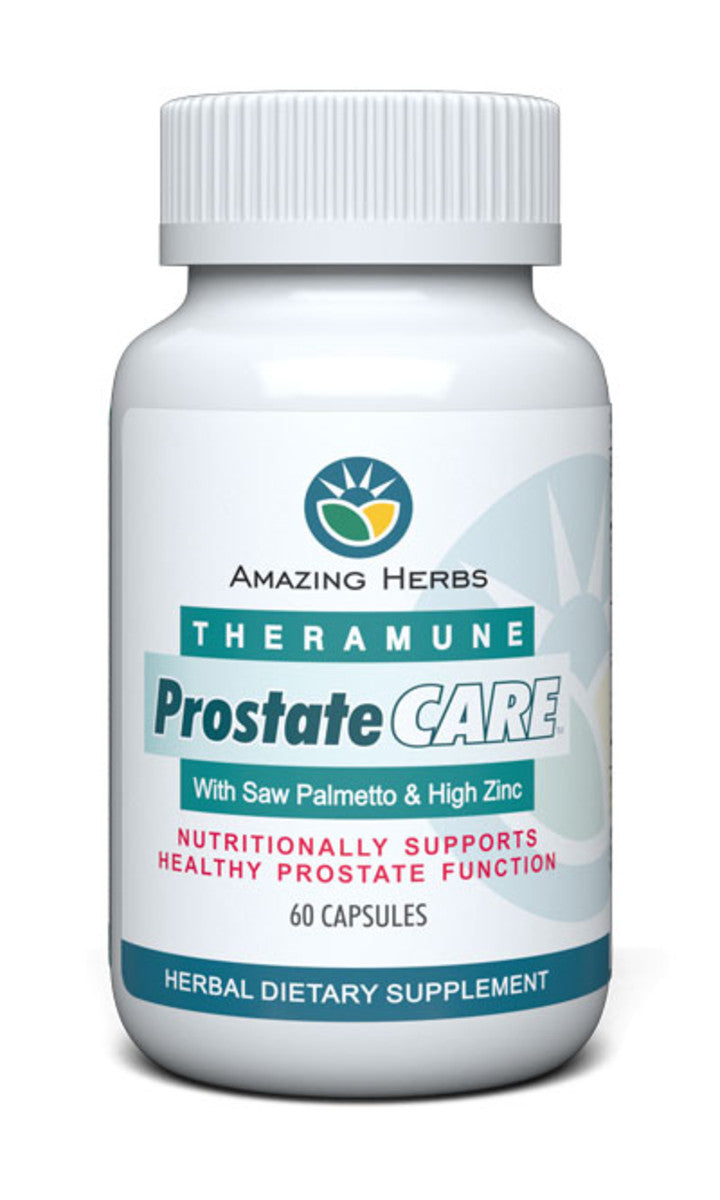 Prostate Care with Saw Palmetto & High Zinc (60 Capsules)