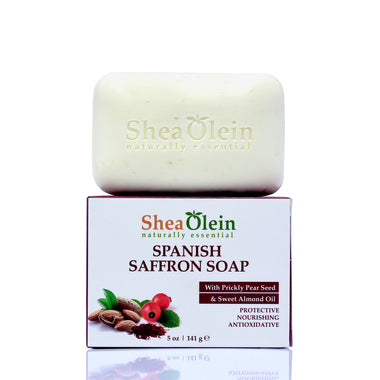 Spanish Saffron Soap with Prickly Pear Seed &amp; Sweet Almond Oil 5oz