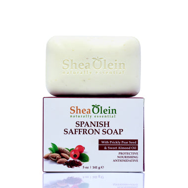 Spanish Saffron Soap with Prickly Pear Seed & Sweet Almond Oil 5oz