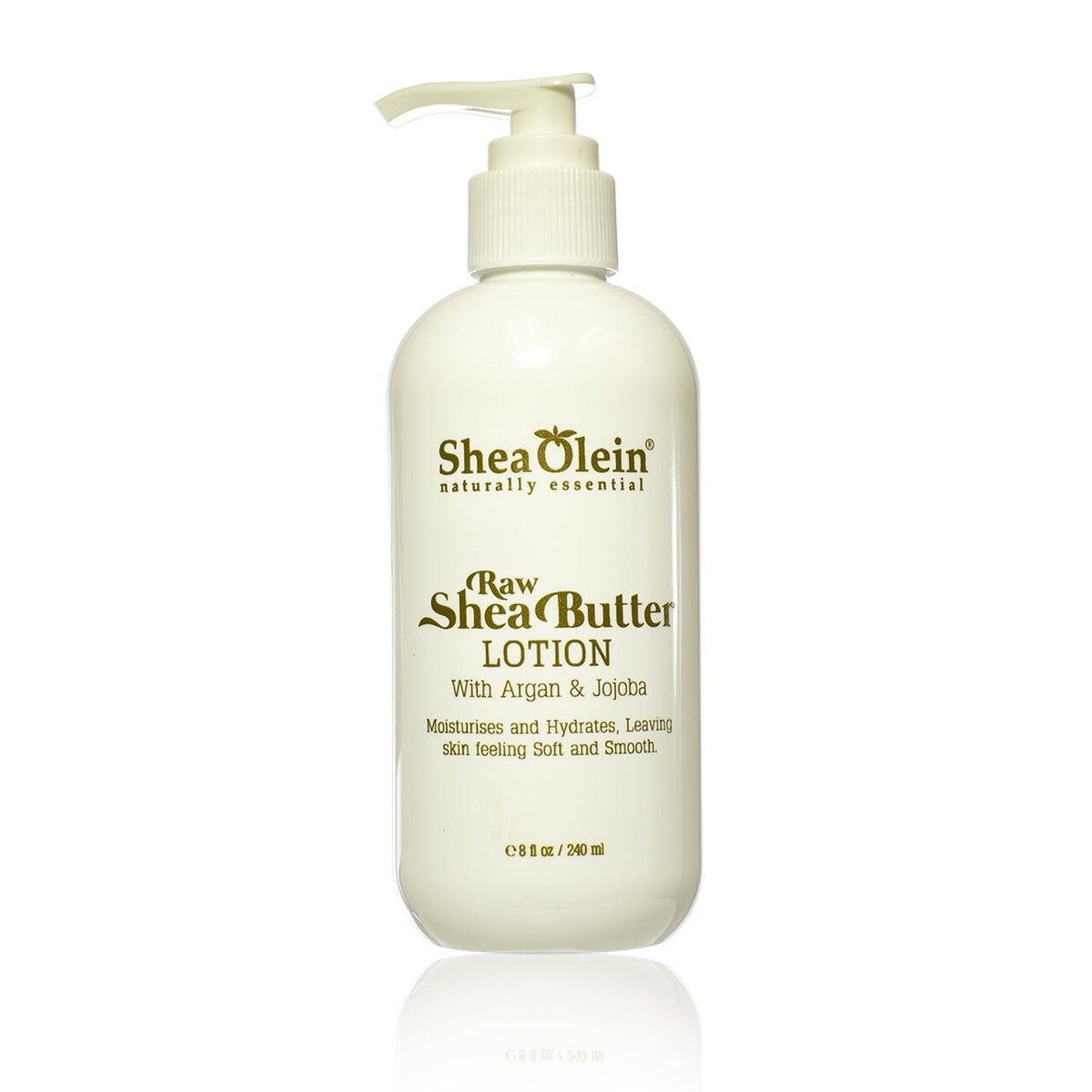Raw Shea Butter Lotion With Argan &amp; Jojoba 8oz