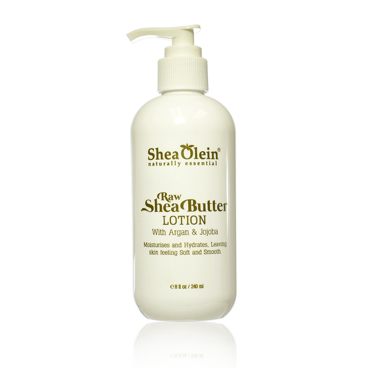 Raw Shea Butter Lotion With Argan & Jojoba 8oz