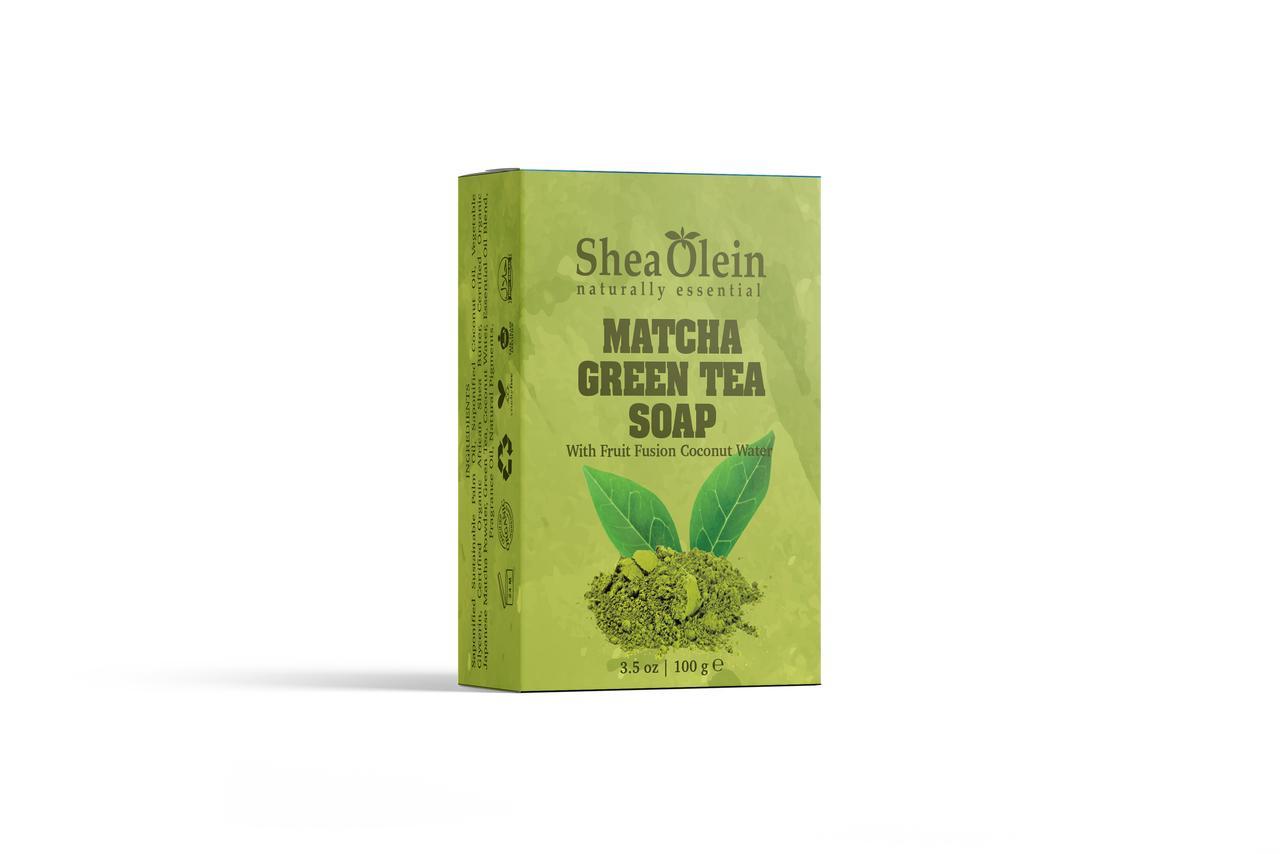 Matcha Green Tea Soap With Fruit Fusion Coconut Water 3.5oz