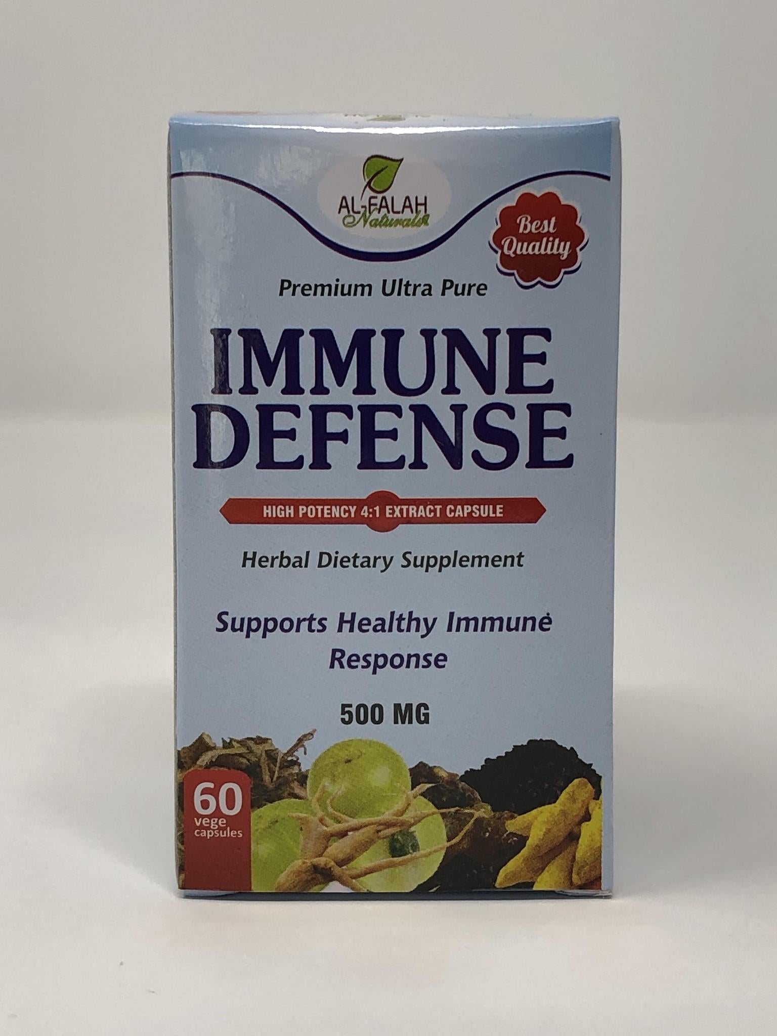 Immune Defense Premium Extract Capsules 500 MG - 60 Vege Capsules