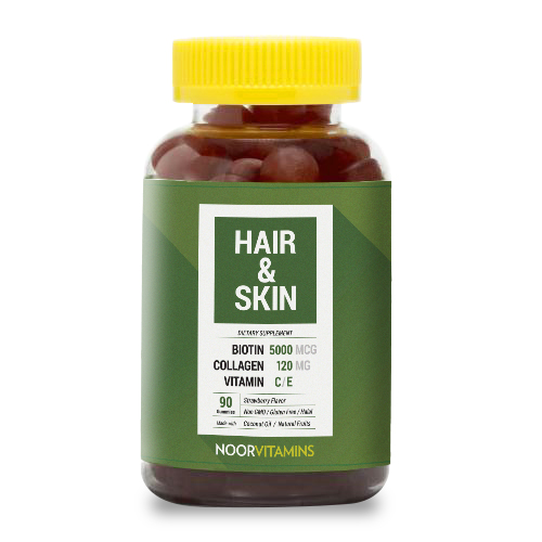 Hair & Skin Gummy Vitamin- 90 Gummies