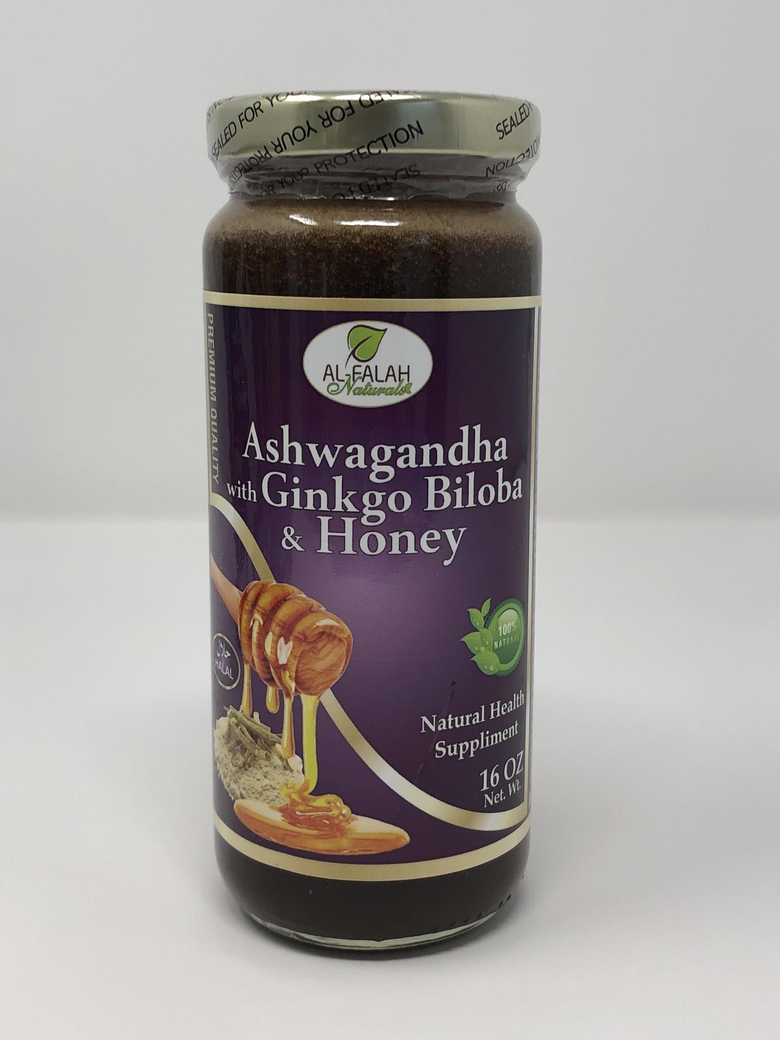 Ashwagandha With Ginkgo Biloba & Honey 16oz