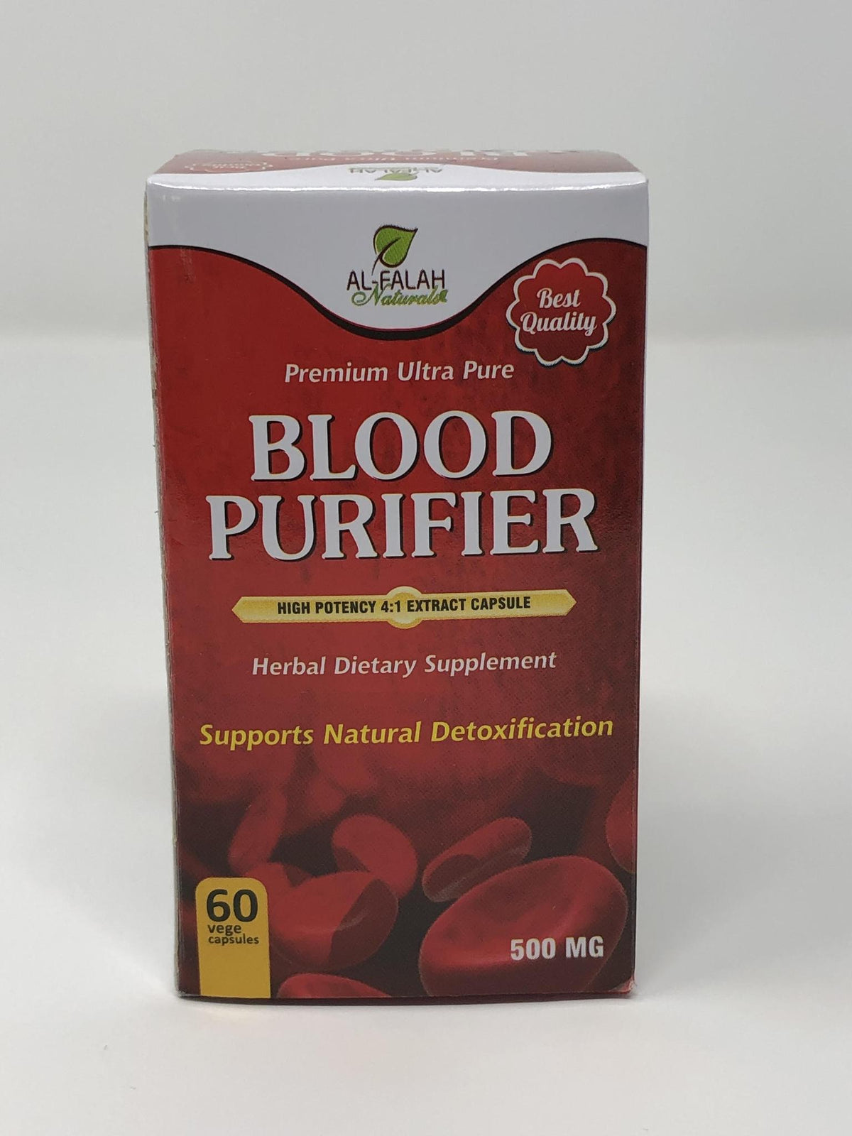 Blood Purifier Premium Extract Capsules 500 MG - 60 Vege Capsules