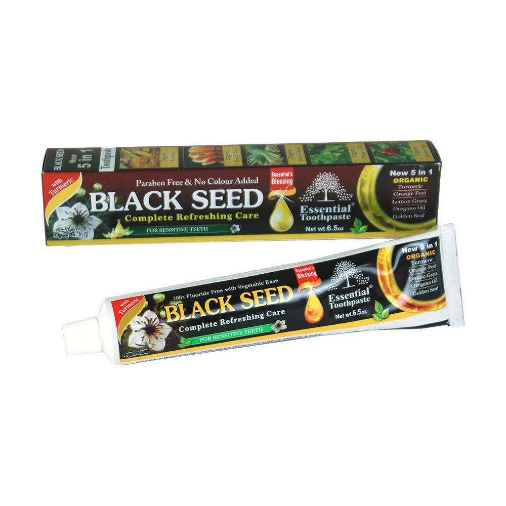 Essential&#39;s Blessing Black Seed 5 in 1 Organic Toothpaste 6.5oz