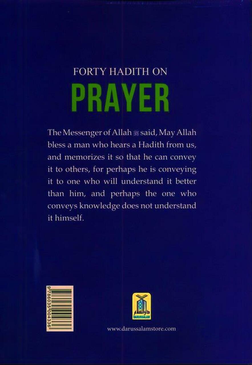 Forty Hadith On Prayer