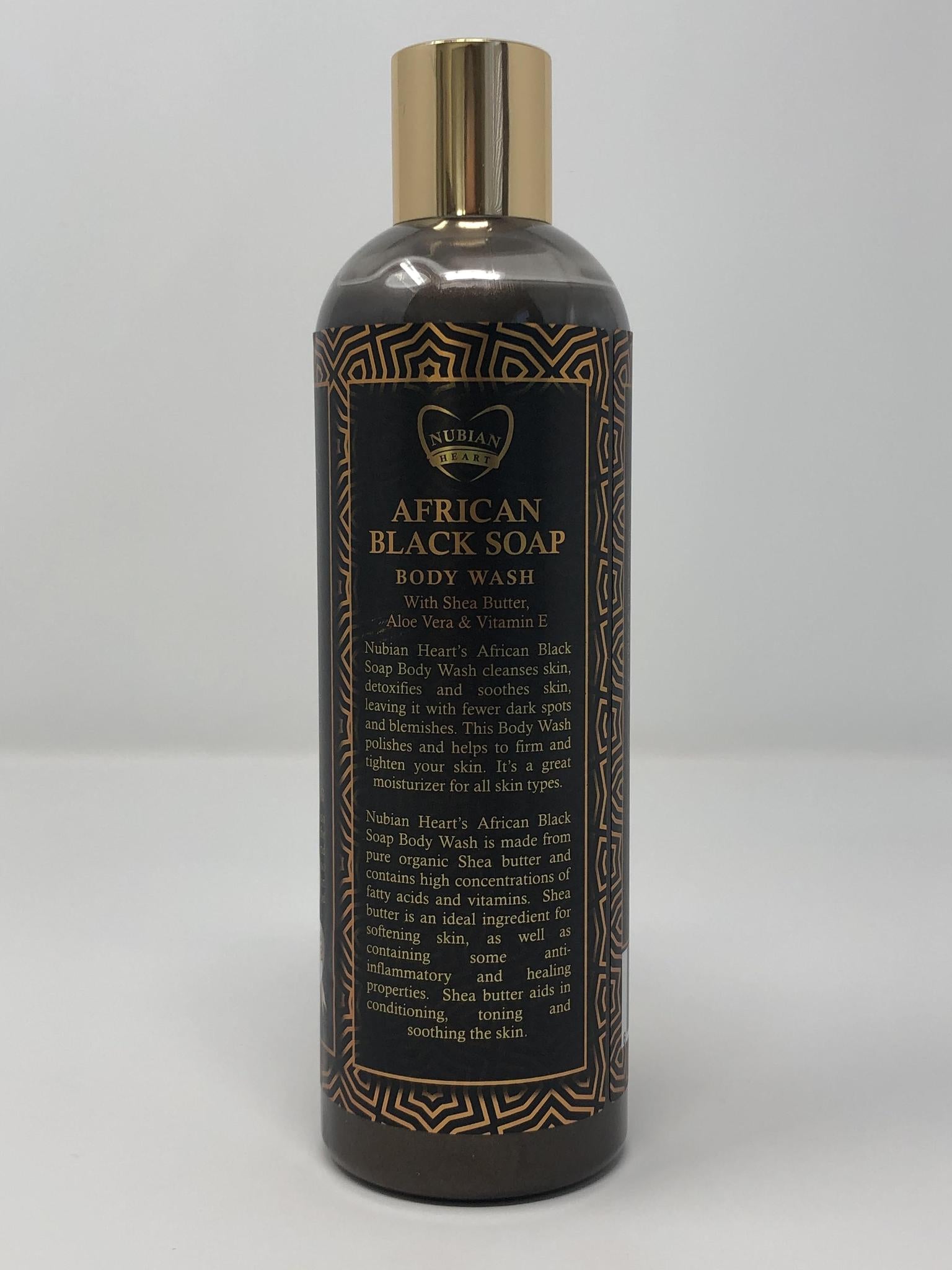 African Black Soap Body Wash 13oz