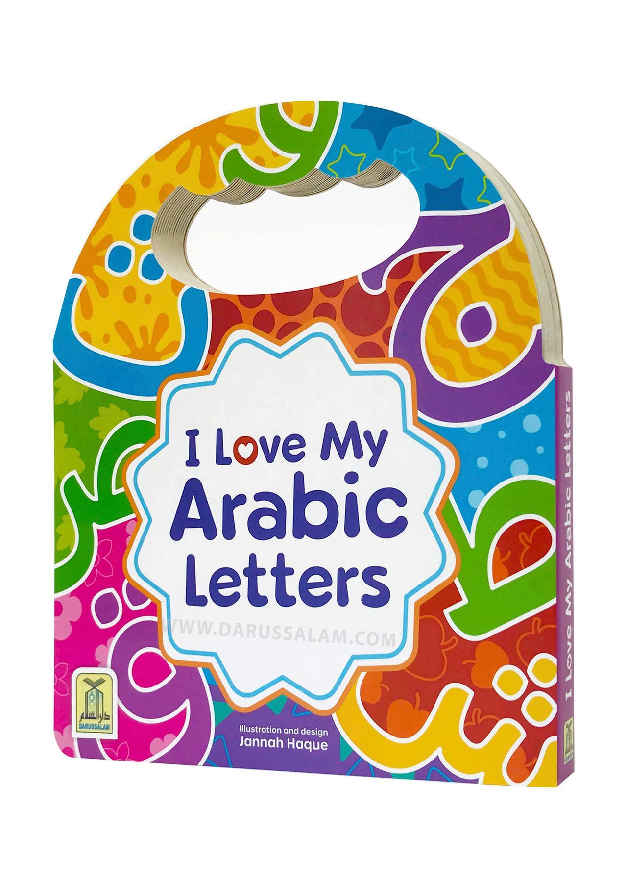 I Love My Arabic Letters (Board Book)