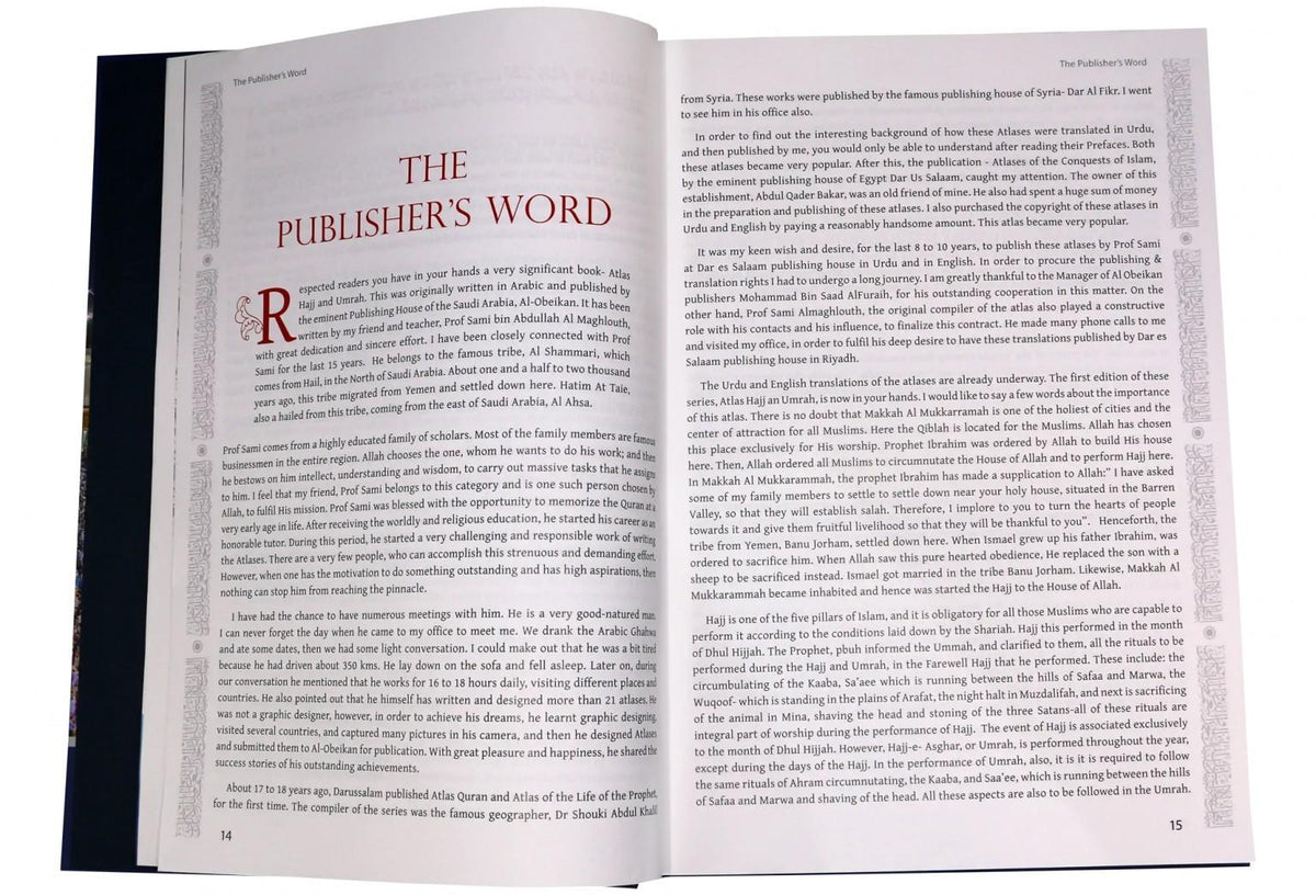 Atlas Of Hajj &amp; Umrah - Makkah Al-Mukarramah &amp; The Holy Places - History &amp; Fiqh